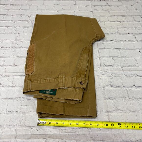 Vintage Orvis Men Khaki Canvas Field Work Pants Size 38 (38x31) Cotton D050 -1 - Picture 8 of 16